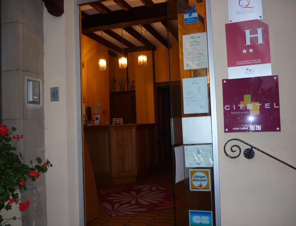 Hotel Des Vosges 5 Rue De La Gare Obernai Luaran gambar