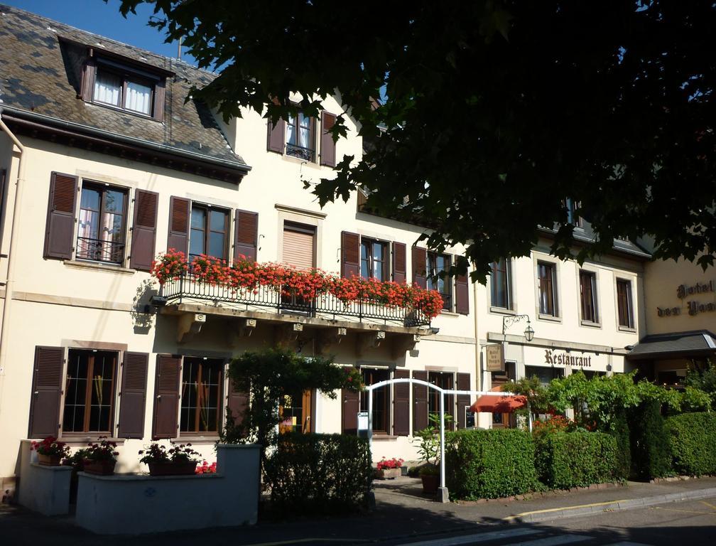 Hotel Des Vosges 5 Rue De La Gare Obernai Luaran gambar